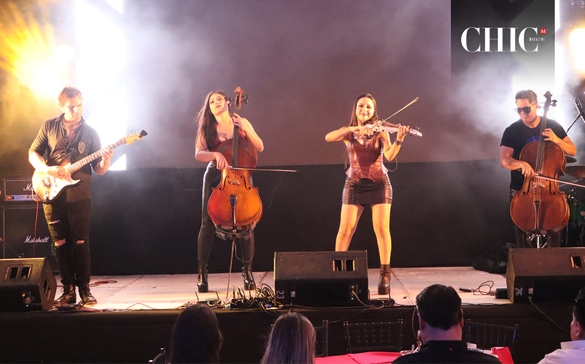 Todo comenzó con Tempus Quartet, que puso el ambiente con una selección de canciones llenas de ritmo