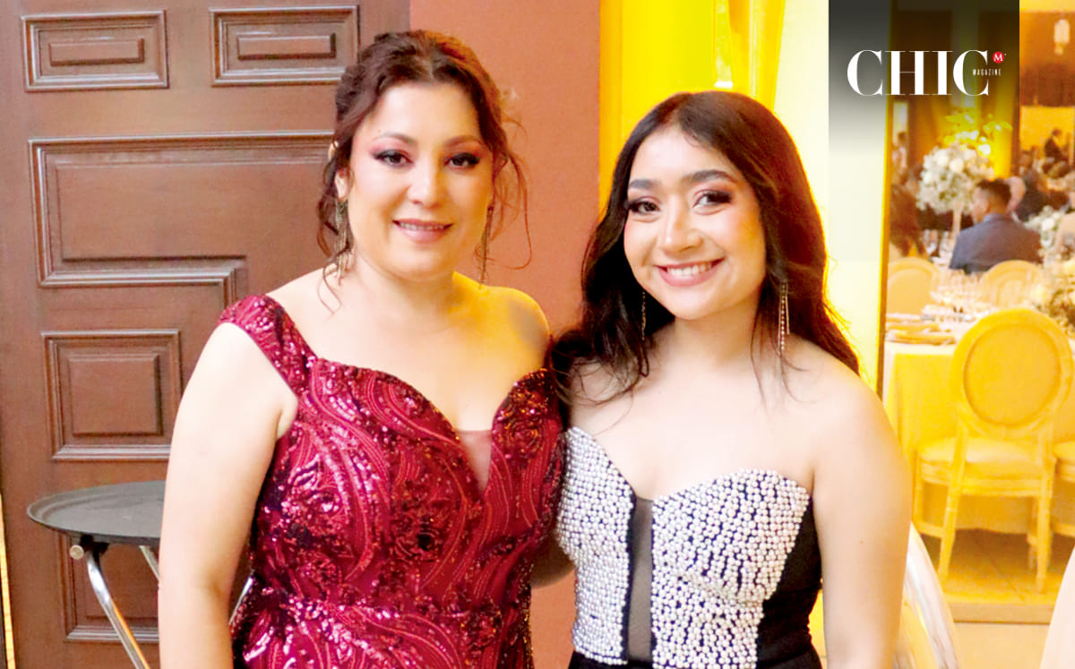 EVELYN RODRÍGUEZ Y JASSEL RODRÍGUEZ llegaron con sus mejores outfits al festejo