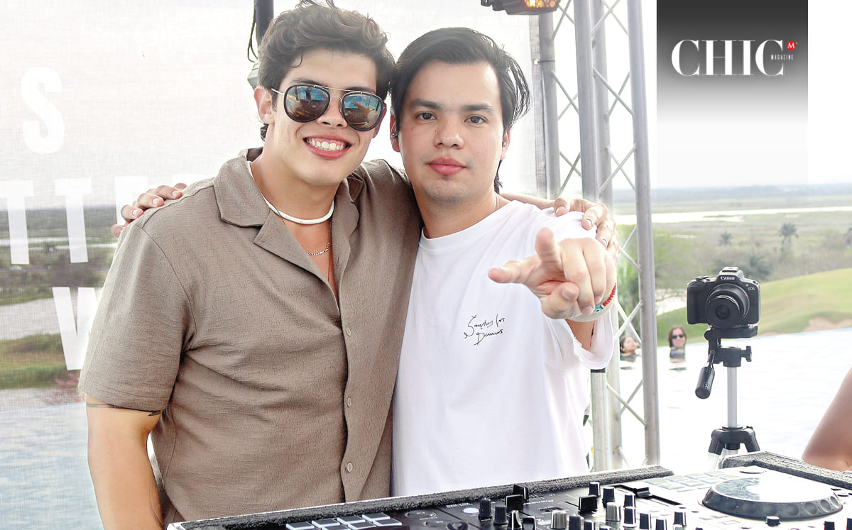 NILSON GARCÍA Y FRANK NAVA se la pasaron genial en el festejo