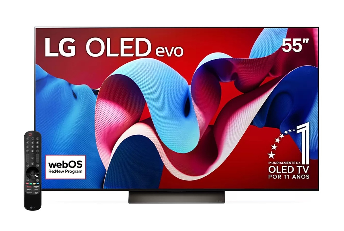 Así es la pantalla LG OLED evo de 55 pulgadas (Foto: Costco)