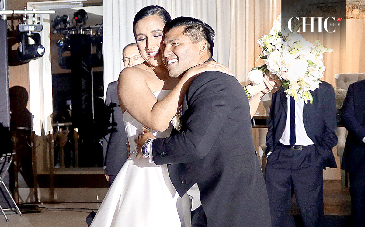Después de tres años de novios, Susana Laddaga y Víctor Rodríguez unieron sus vidas en matrimonio