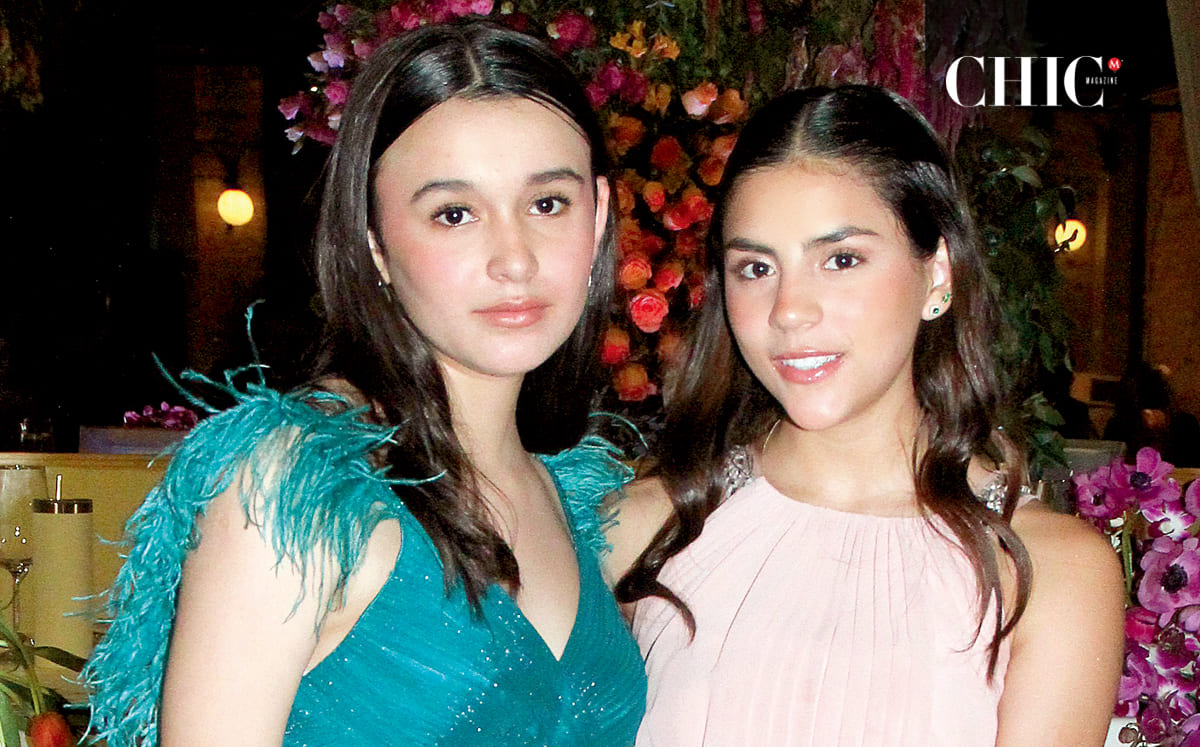 VALENTINA AMADOR Y VALENTINA RICARDA GARCÍA: "Que bonito es ver el amor en las bodas. ¡Me encantó!”