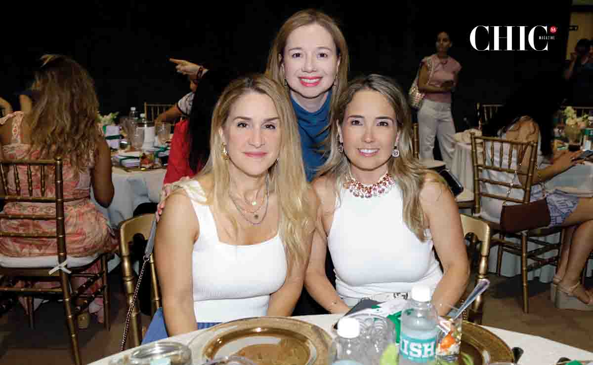 Denisse Ramonfaur de Farías, Betty Mancillas y Ale Garza / Fotos: Omar Valdez