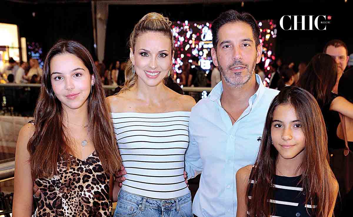 Ivanna Saide, Adriana Franco de Saide, Alía Saide y Raúl Saide  / Fotos: Daniel Saldívar