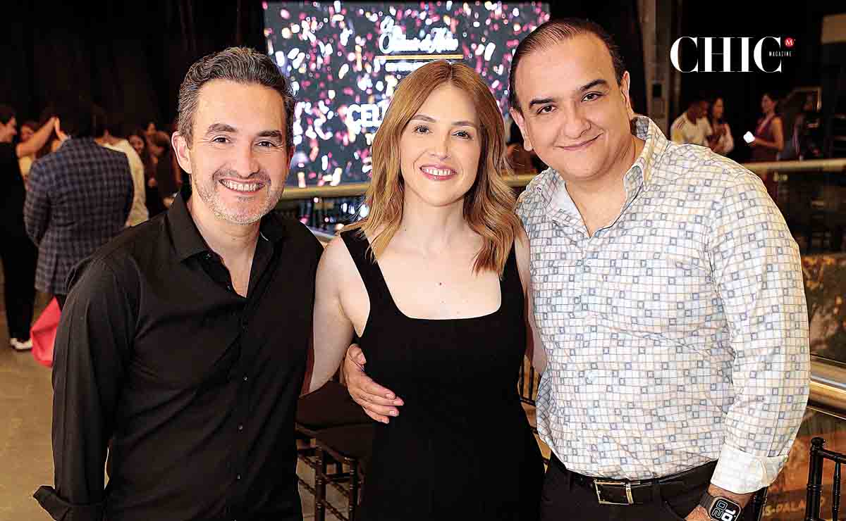 Luis W. Guajardo, Gaby Espinosa de Kuri y Víctor Kuri  / Fotos: Daniel Saldívar