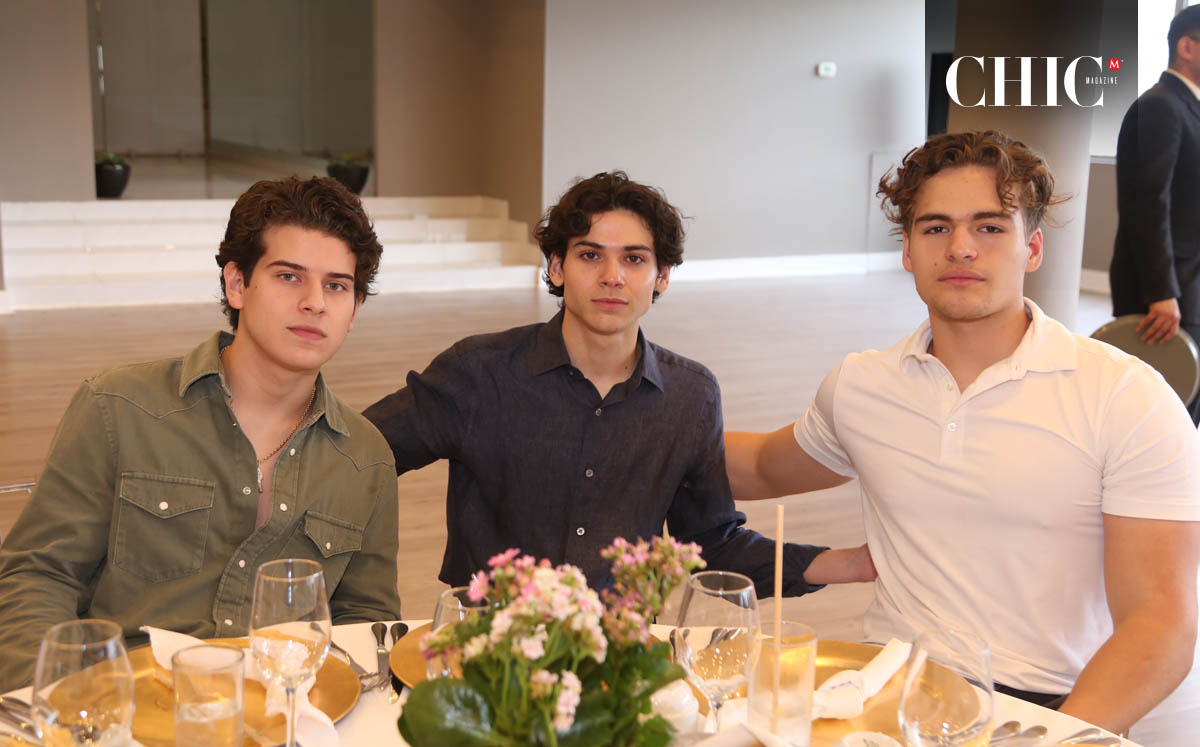 Marcelo Argumosa, Ernesto Polín y Mateo De la Garza