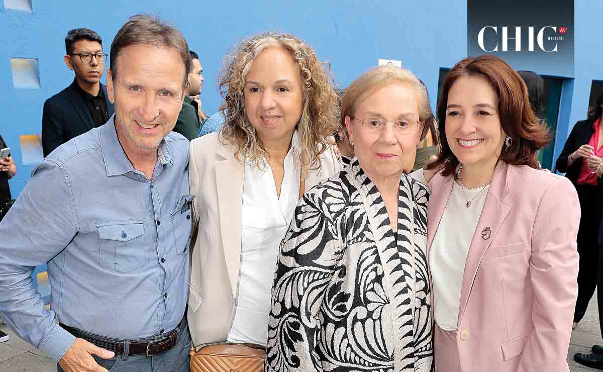 Rodrigo Garza, Bárbara Fernández, Mercedes Jaime y Maricarmen Martínez / Fotos: Daniel Saldívar