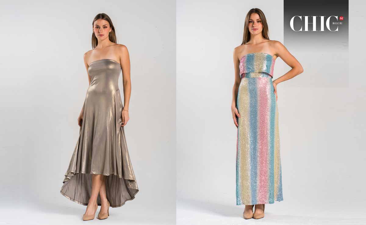 Las tendencias en vestidos para celebraciones, Pau Martínez las conoce a la perfección. / Foto: Cortesía