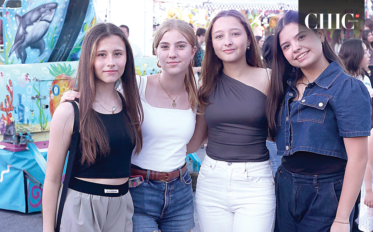 Valentina Galozzi, Gabriela Martínez, Lucy Batarse y Viviana Ibarra