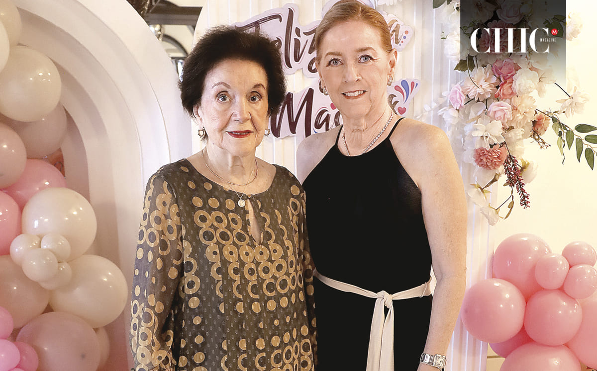 CLAUDINA MARTINEZ Y FLAVIA GUTIÉRREZ disfrutaron del festejo