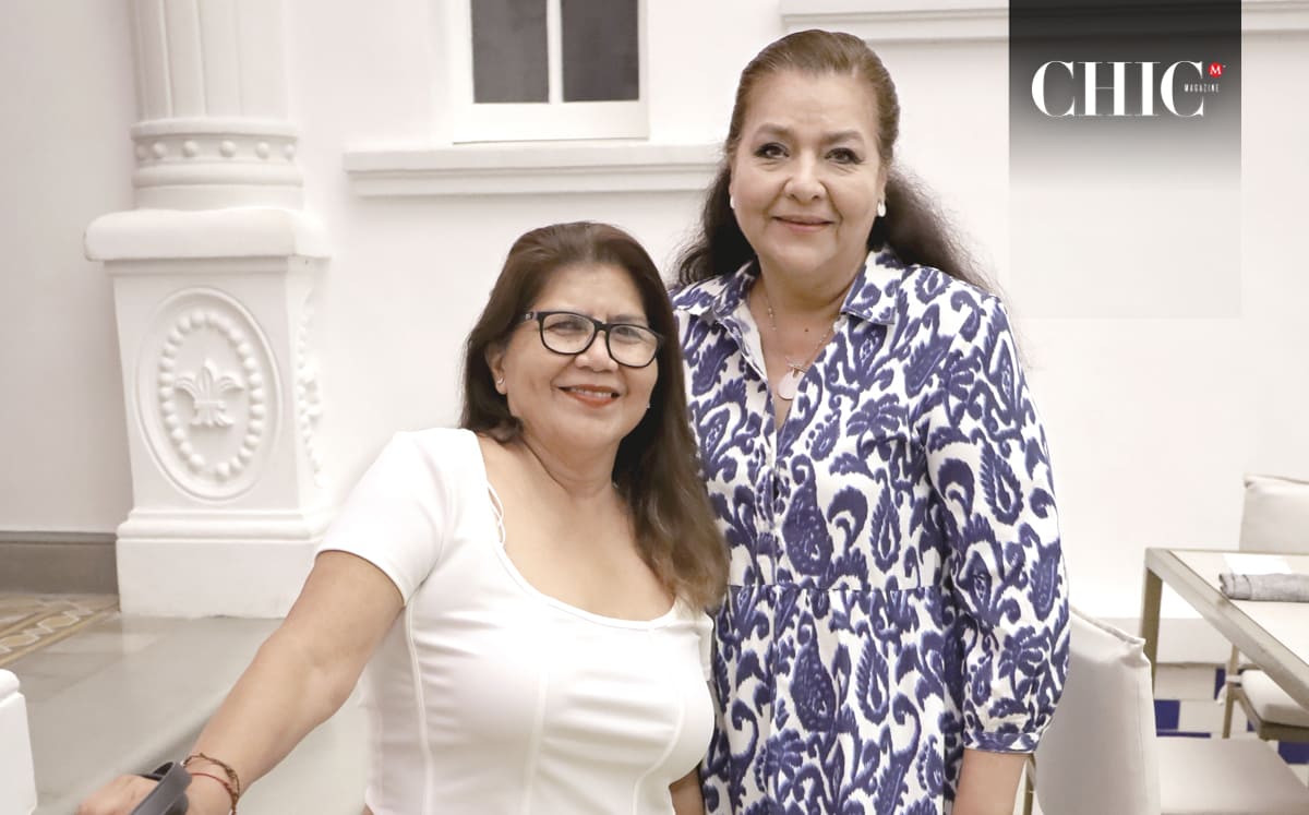 ROSALÍA GONZÁLEZ Y ADELA HUERTA las recibieron con cócteles refrescantes como la golden hour margarita y copas de vino