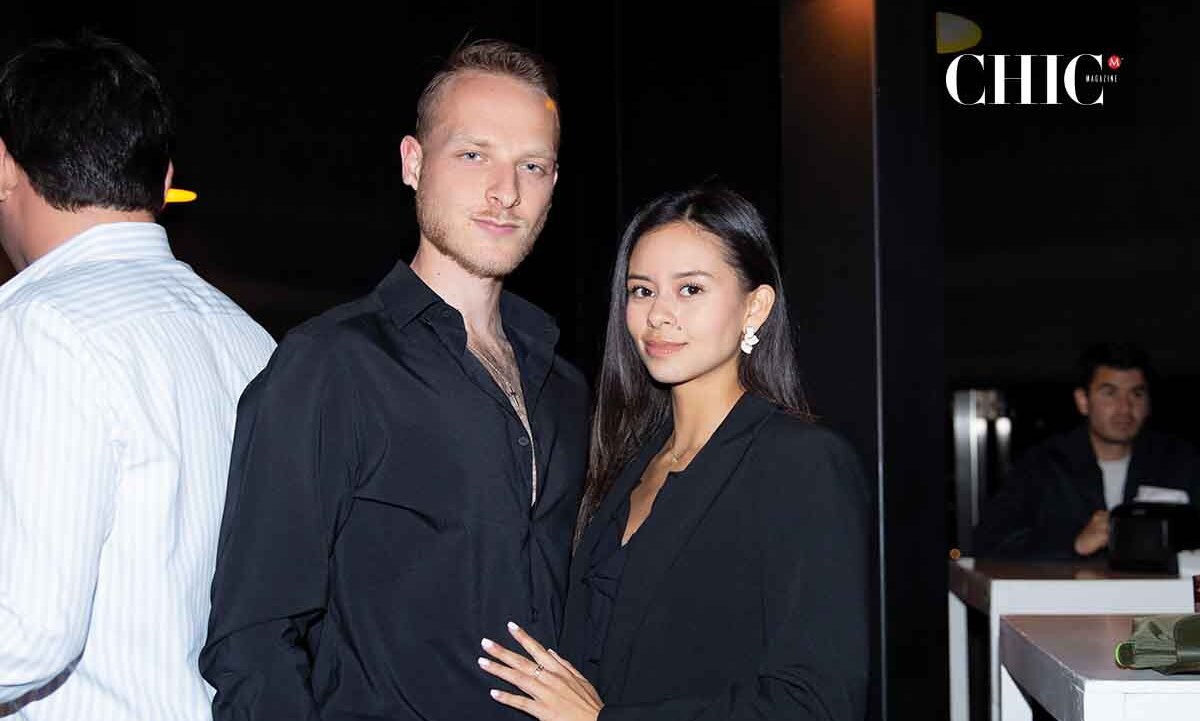 Julian Clement y Estefanía Zavala