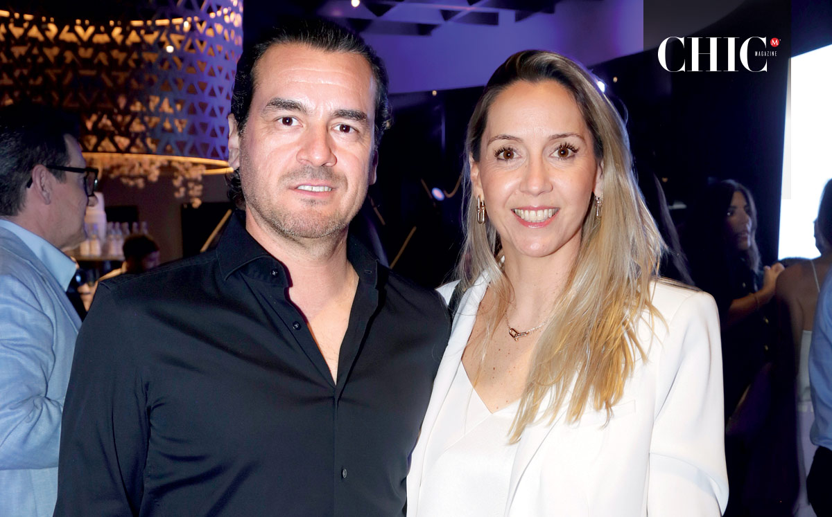 Alberto Villarreal y Christiane Savignon