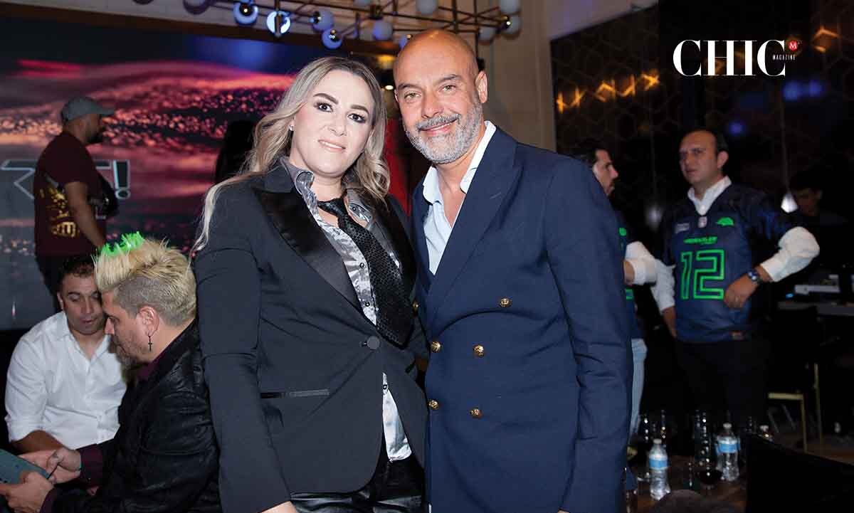 Majo Fernández y Juan José Mateos