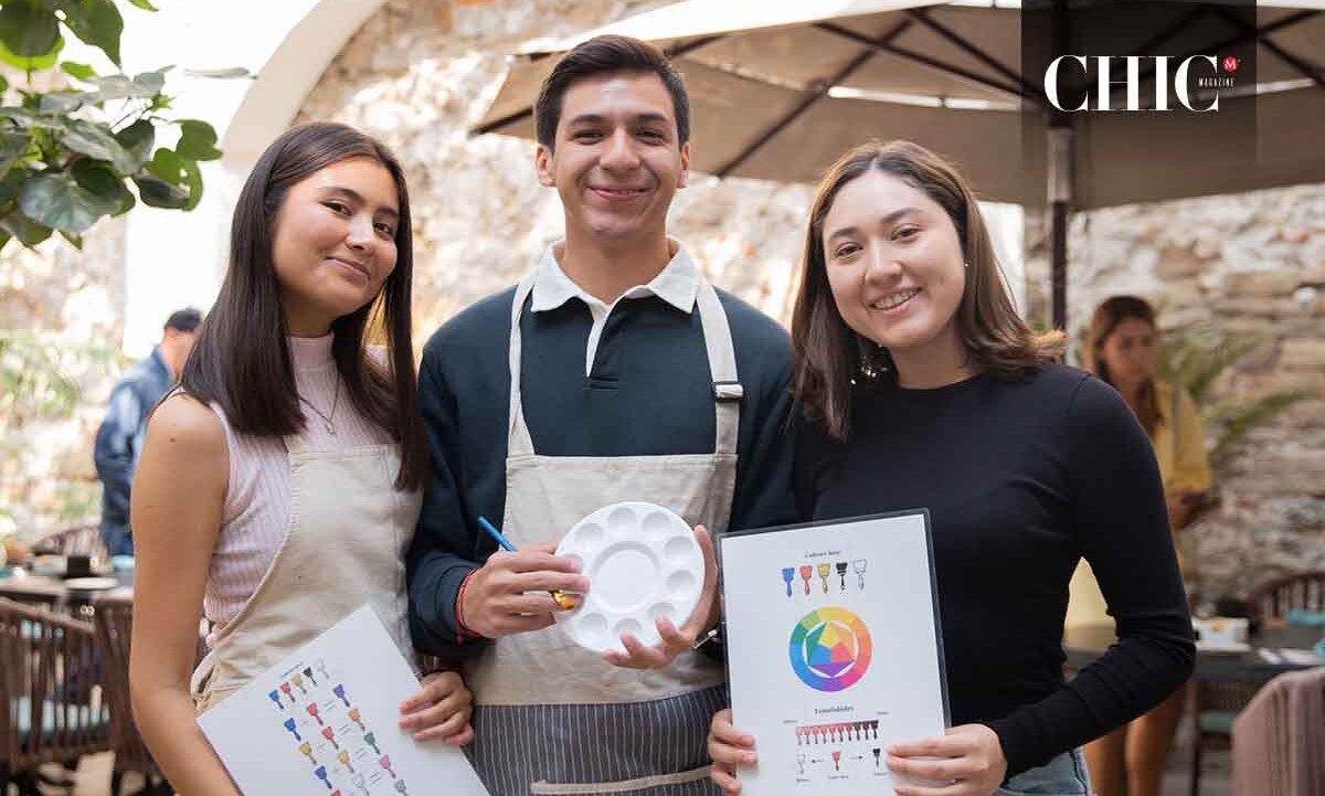 Frida De los Santos, Diego López y Maylen Fernández