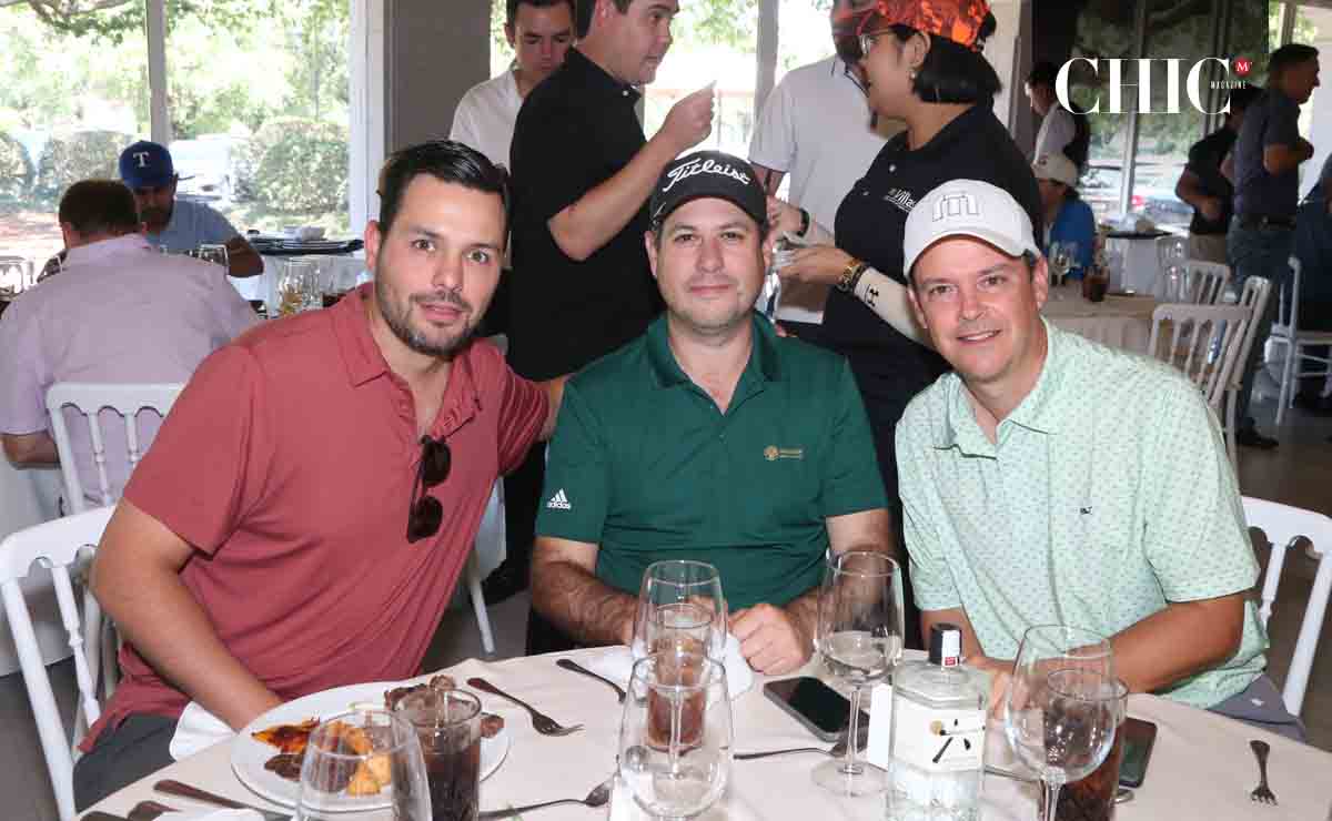 David Garza, Daniel Coindreau y Mauricio Martínez / Fotos: Roberto Alvarado