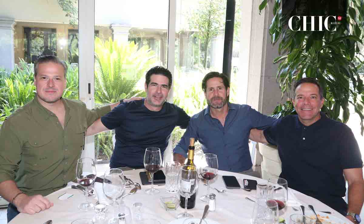 Guillermo Rodríguez, Lorenzo Garza,  Alberto Plancarte y Fernando Márquez / Fotos: Roberto Alvarado