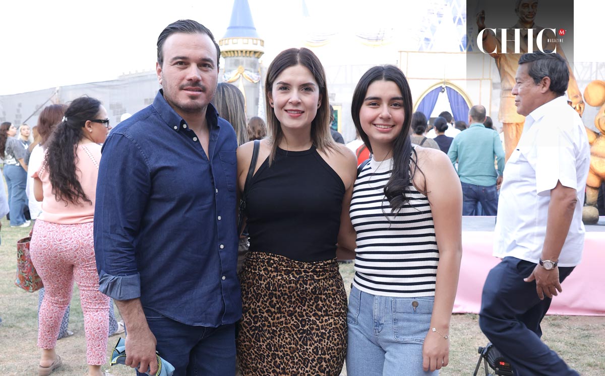 Jorge, Sara e Isabela