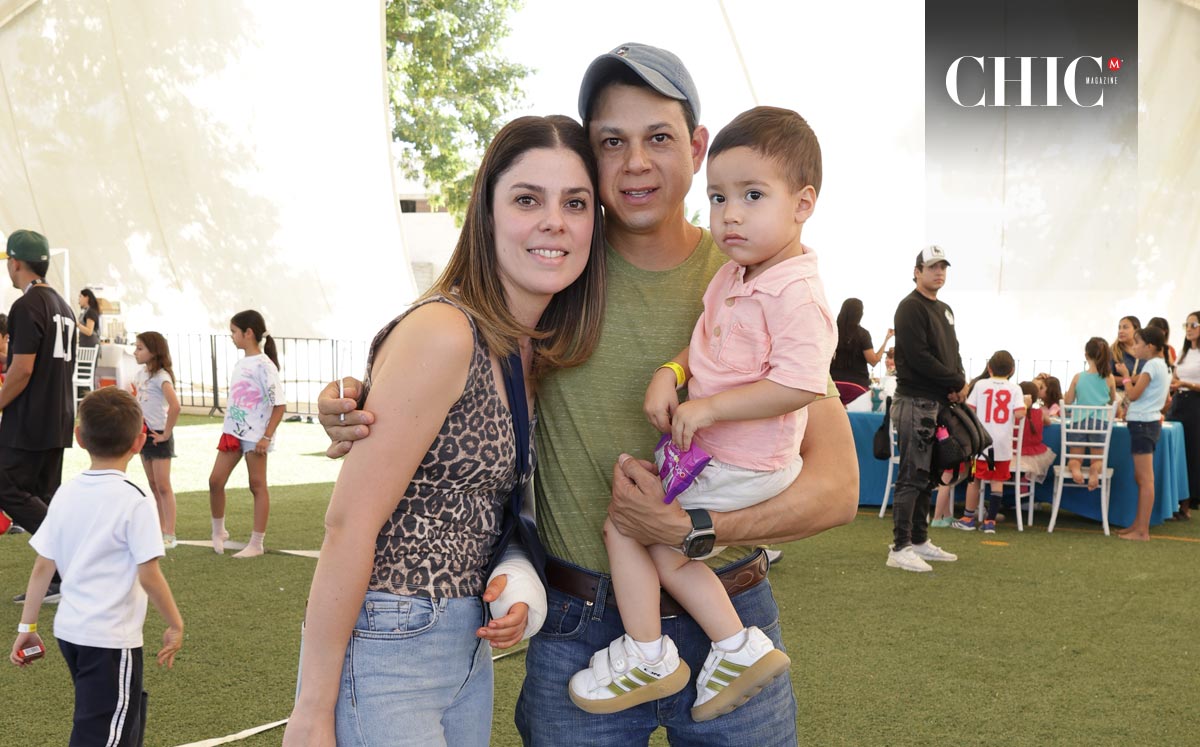 Lynette, Jorge y Rodrigo