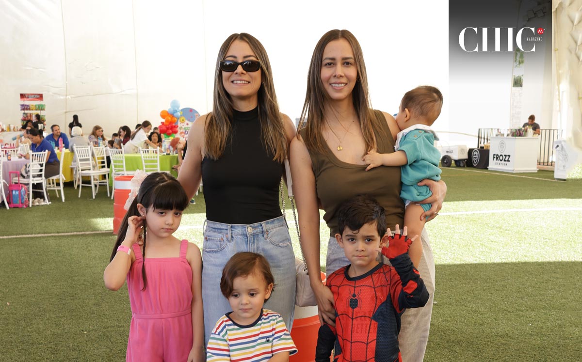 María Julia, Yolanda, José Andrés, Gaby, Rosri y Sebastián