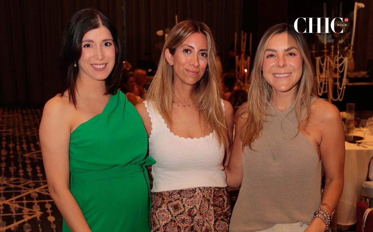 Mariana Garza, Andrea Flores y Fer Chávez