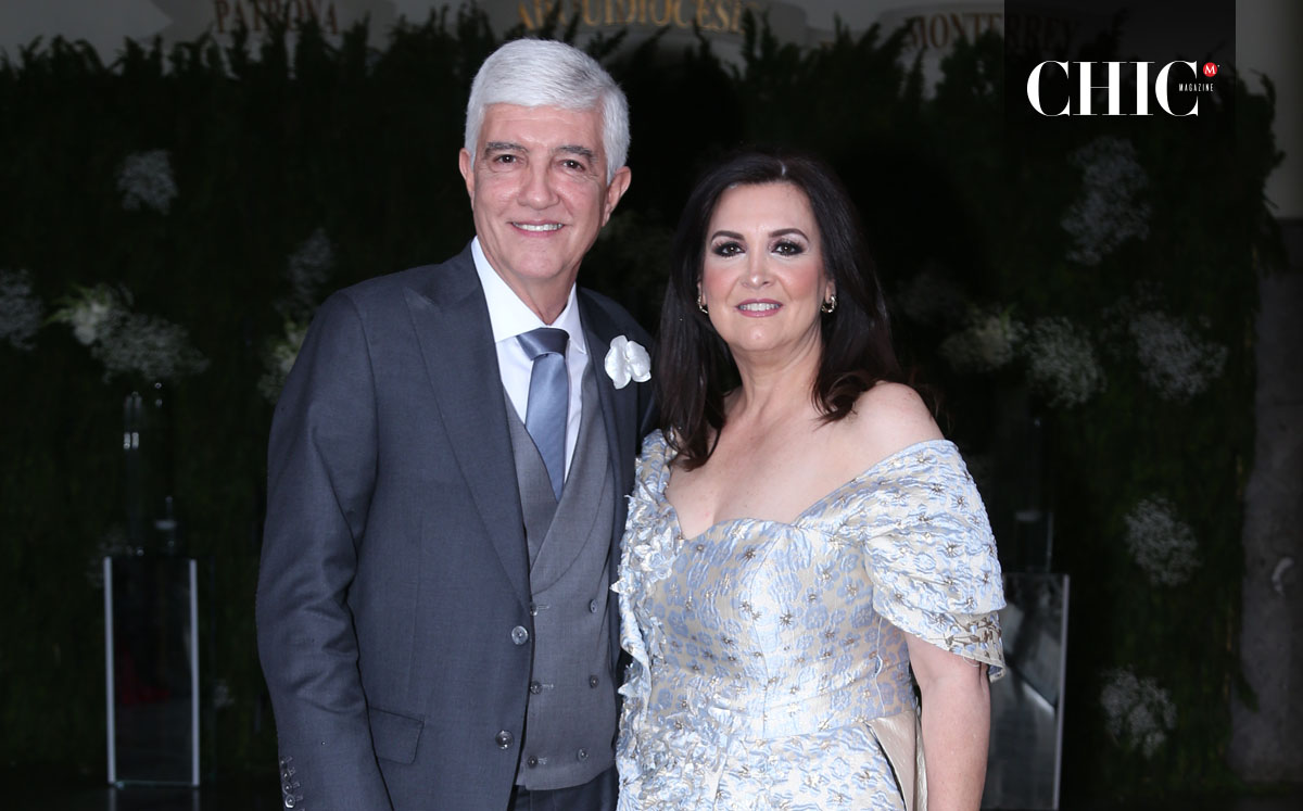 PAPÁS DE LA NOVIA. José Eduardo Garza y Jaqueline González de Garza