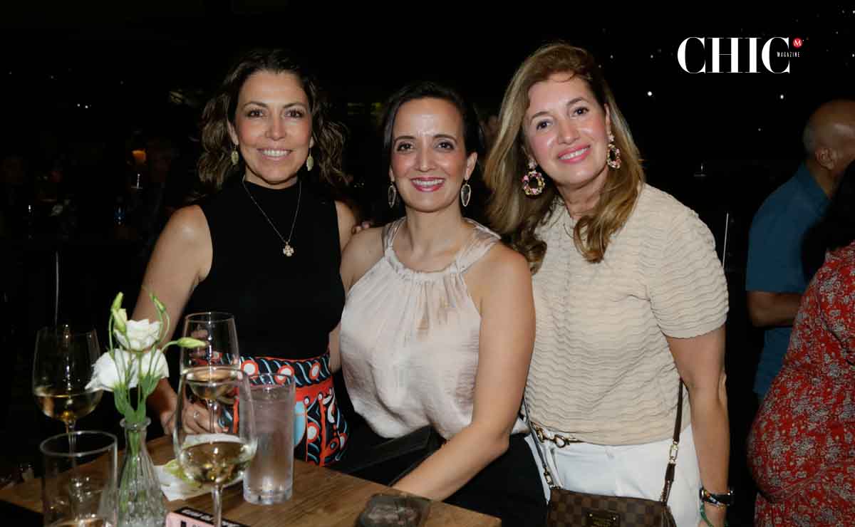 Rebeca Martínez de García, Irma Sánchez de Schleske y Ángela De la Maza / Fotos: Omar Valdez