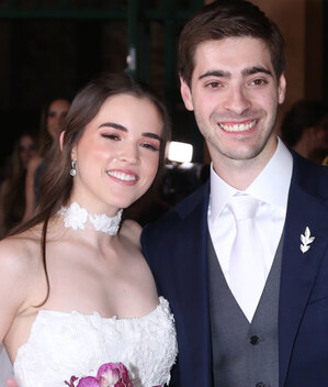Valeria Cebrián Flores y José Antonio González Galván. Fotos:Roberto Alvarado