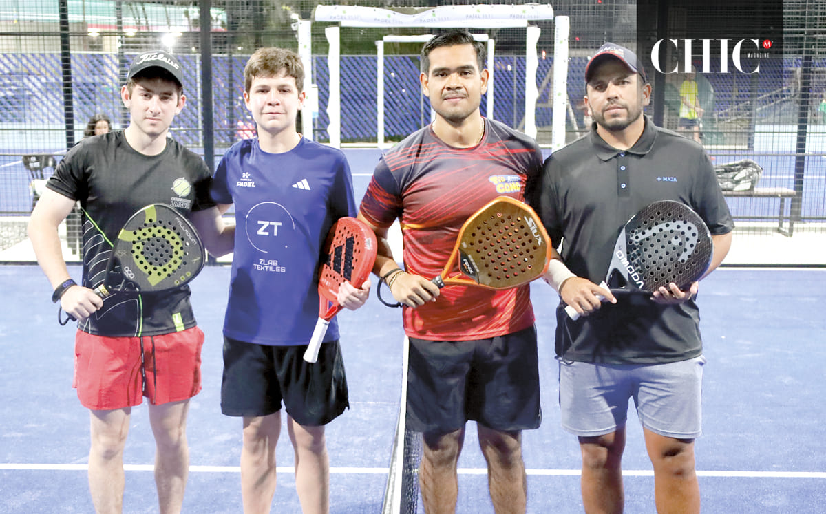 EDUARDO LACAVEX, PATRICIO MANAUTOU, ANDRÉS SOSA Y ANGELO GONZÁLEZ