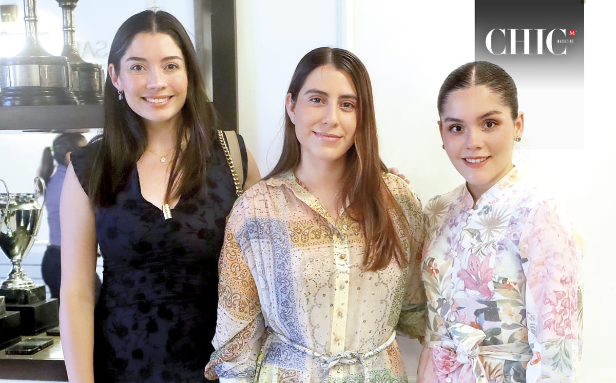 GABY MARTÍNEZ, GEO GRACIA Y MARÍA JOSÉ ELIZONDO