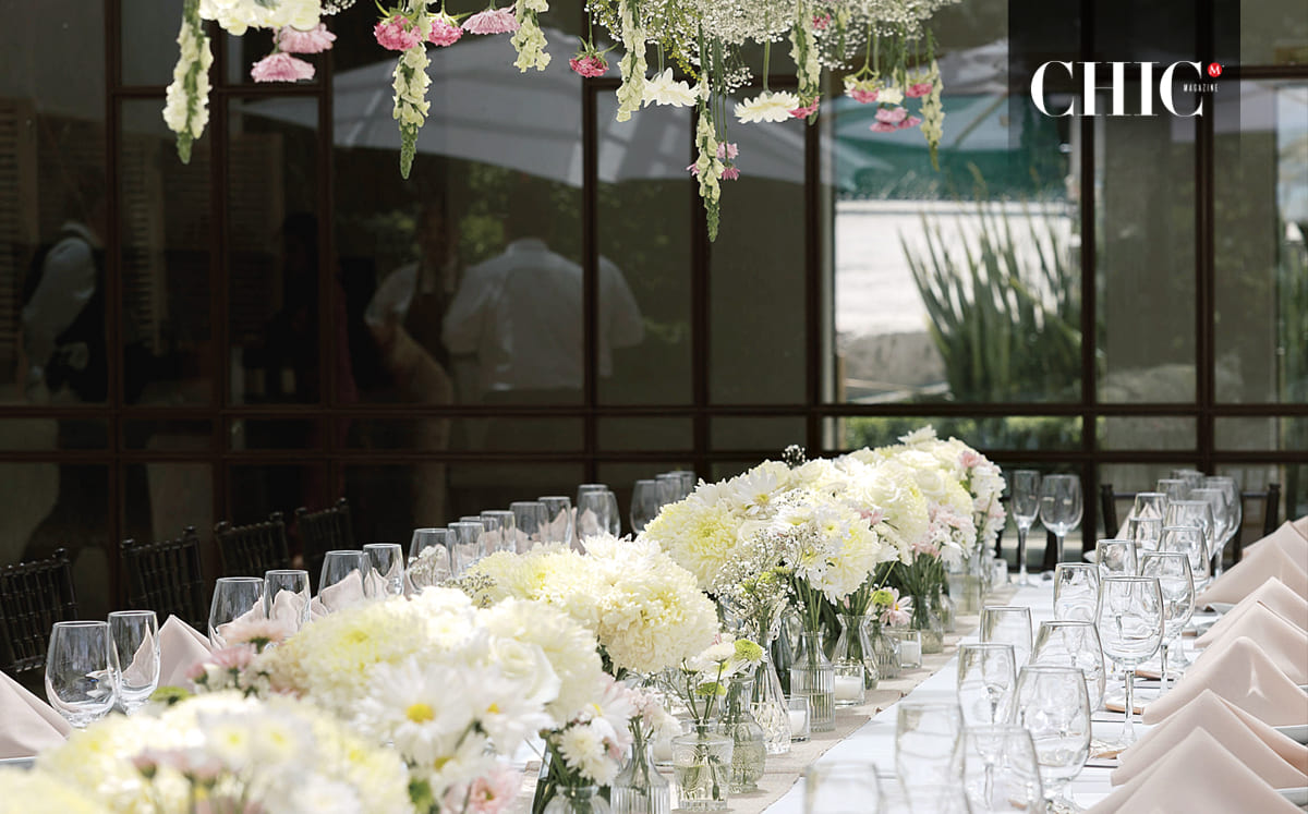 Se pudo observar increíbles detalles florales
