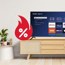 Walmart remata pantalla de 50 pulgadas en su preventa del Hot Sale (Foto: Walmart/Canva)