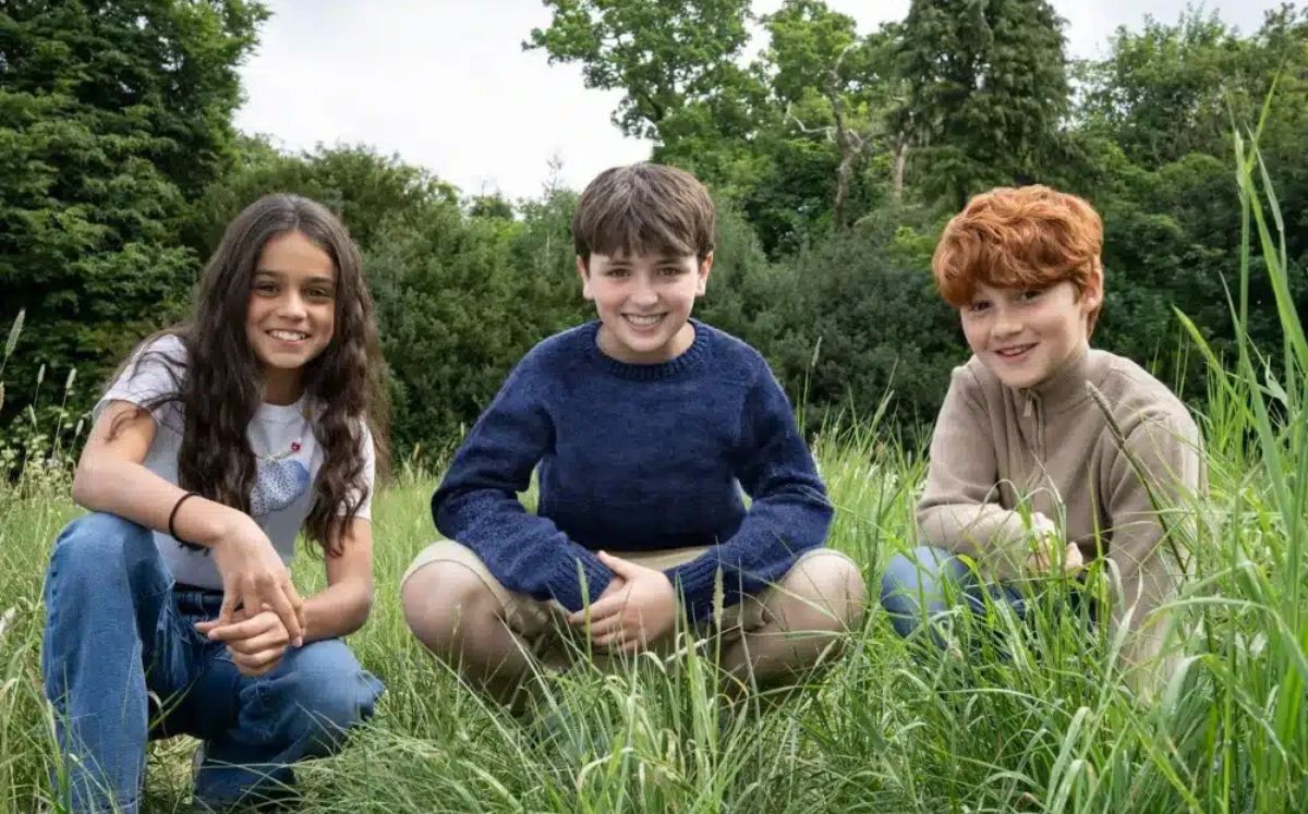 Arabella Stanton y el elenco de la serie de Harry Potter (Instagram)