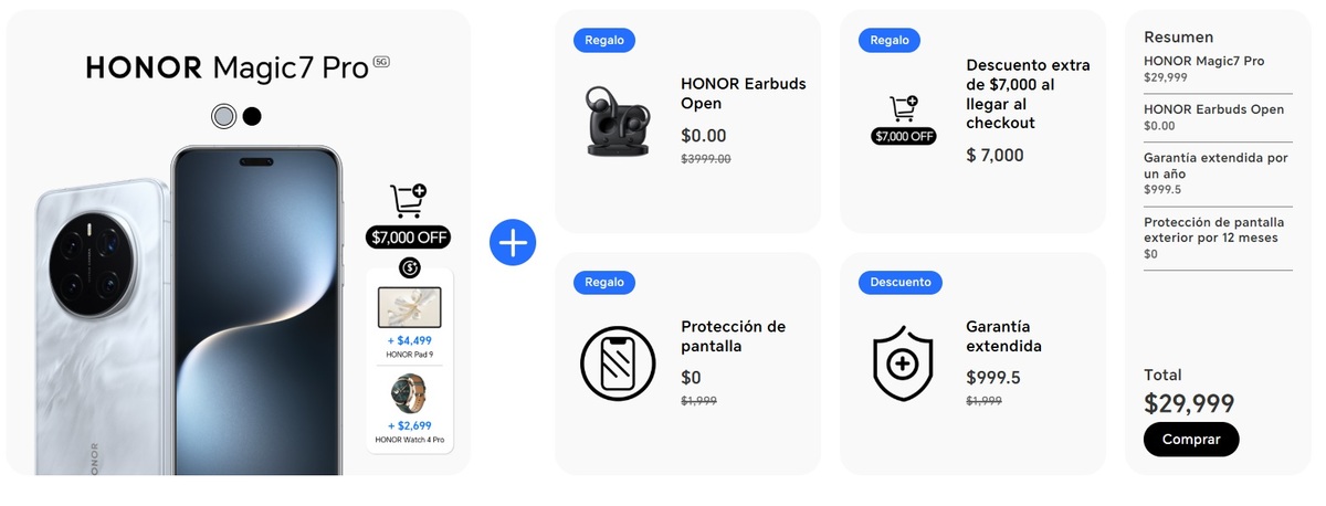 Honor se une al Hot Sale 2025 con grandes ofertas (Foto: Honor)