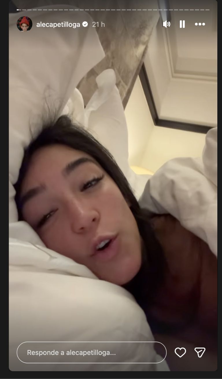 El mensaje que preocupa a los fans de Ale Capetillo tras su boda (Instagram)