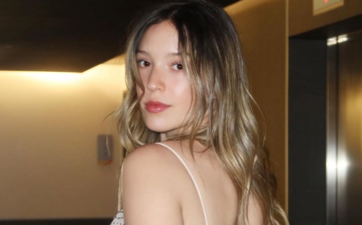 El vestido de Mía Rubín en la boda de Ale Capetillo (Instagram)