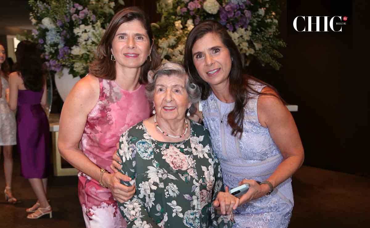 Catalina Carillo de Garza, Maruca Carrillo y Alejandra Carillo de García / Fotos: Roberto Alvarado