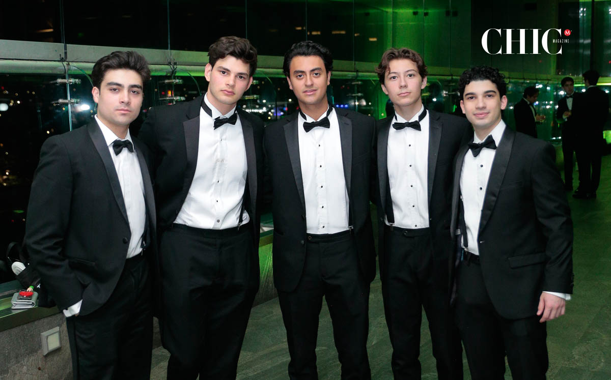 Mariano Pérez, Bernardo Guerra, César Chapa, Diego Berrueta y Leonardo García