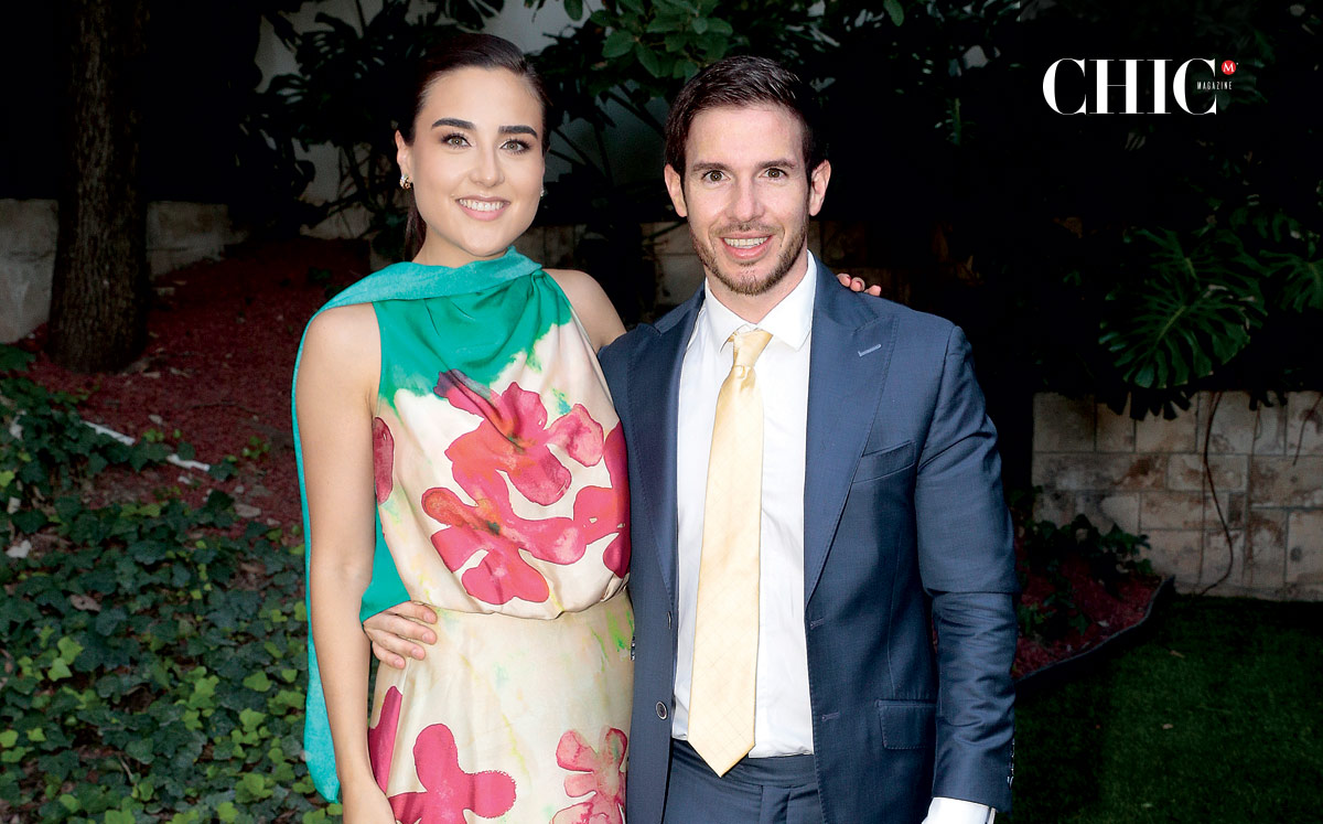 Roberta Treviño y Adrián Garza