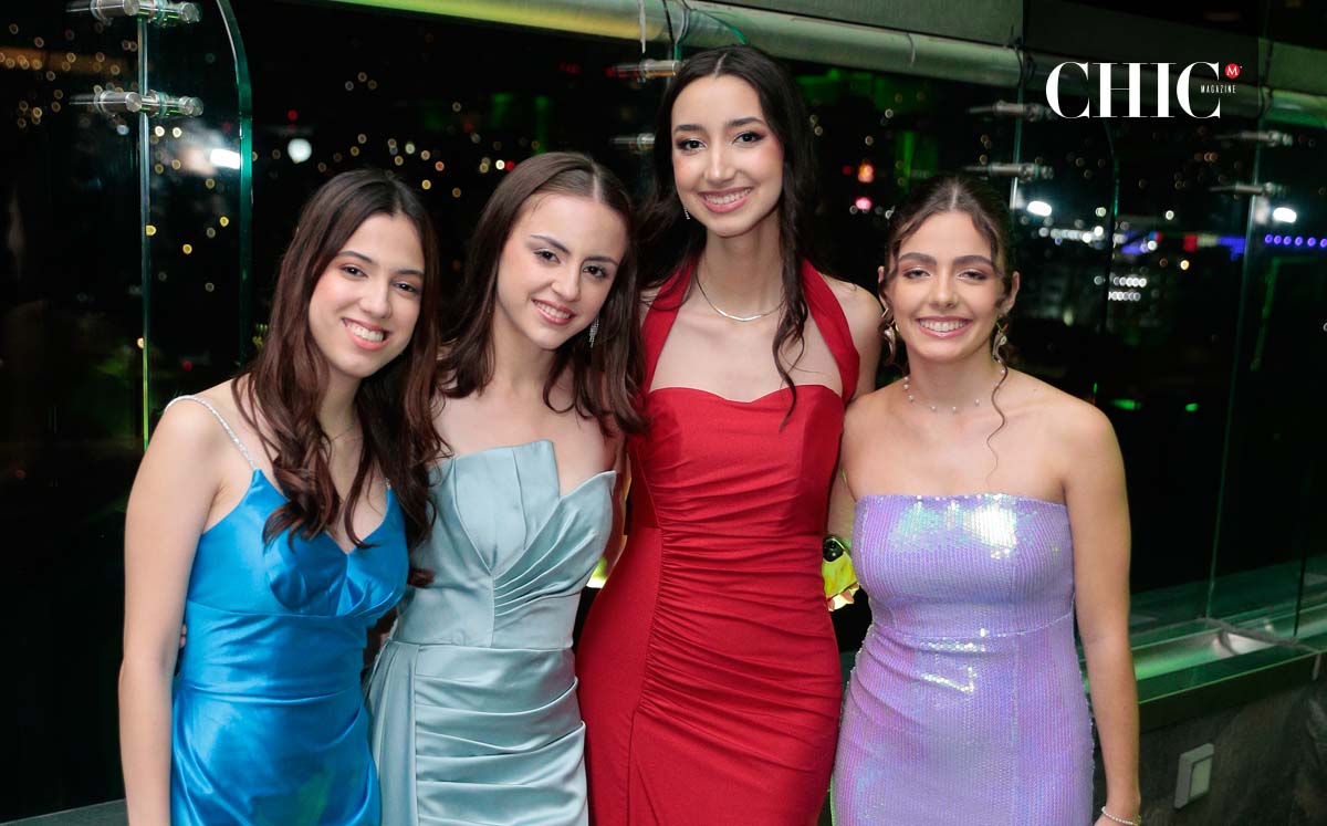 Sofía Cavazos, Lorena García Corral, Jéssica Martínez De la Garza y Lara Fernández