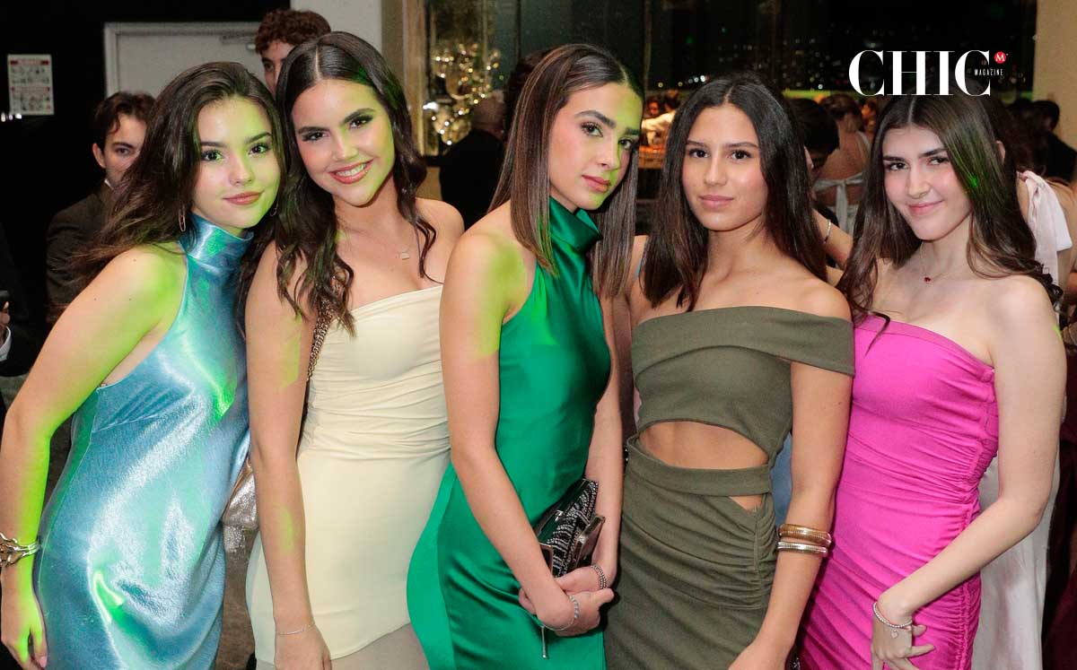 Sofía Núñez, Ana Paula González, Greta Hinojosa, Dalia Elizondo y Emma Viejo