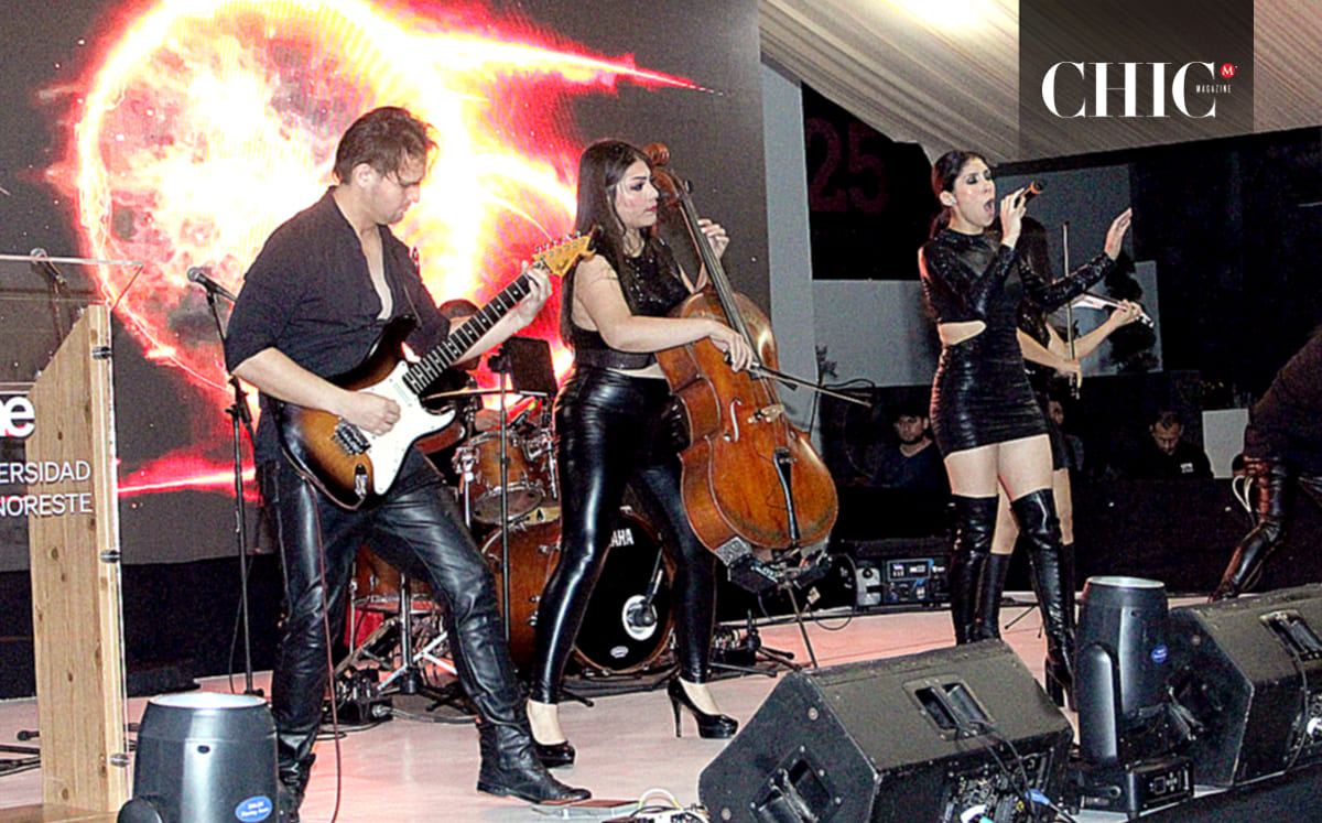 El grupo Tempus Quartet ofreció un show musical