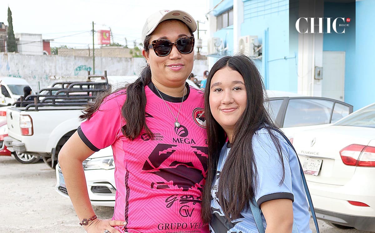 Yanet Jiménez y Aylin Jiménez desde el Estadio Tamaulipas
