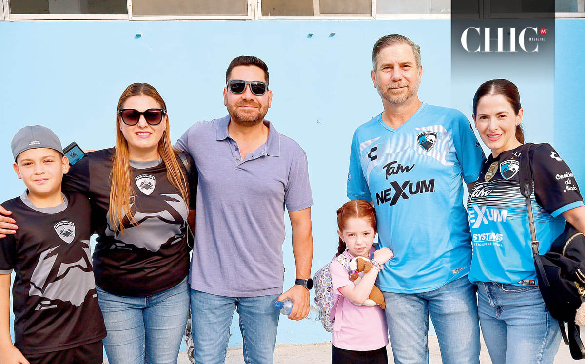Jorge Antonio Galvan, Mariana Septien, Toño Galvan, Alexa Gutiérrez, Luis Gutiérrez y Geo Septien