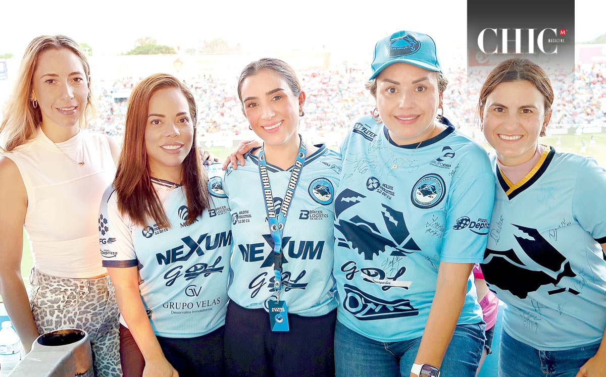 Caro Llerena, Lluvia Berman, Mariana Conde, Paloma González y Daniela González nos regalaron su mejor sonrisa
