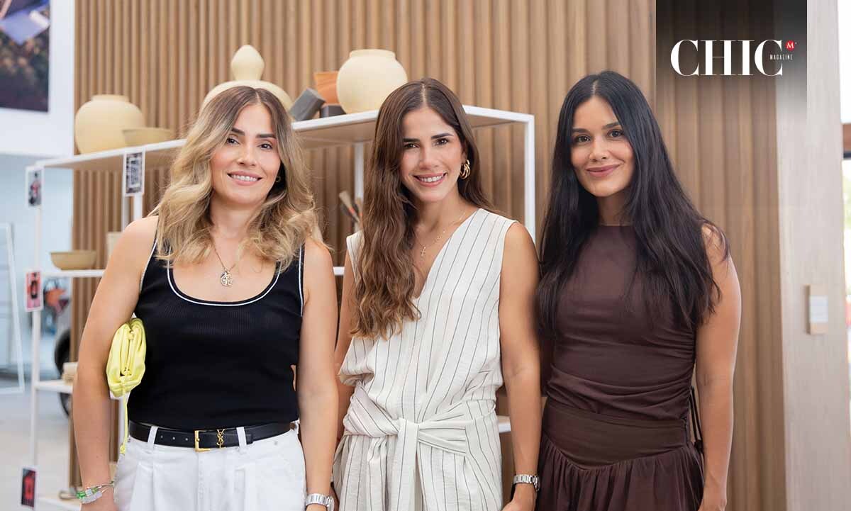 Norelly González, Sofía González y Jess Gutiérrez