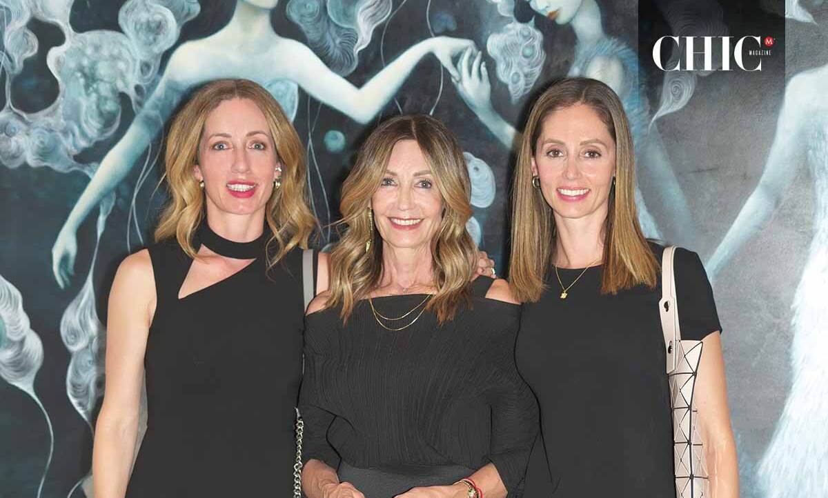 María Pedrazzi, Vera André y Nina Pedrazzi