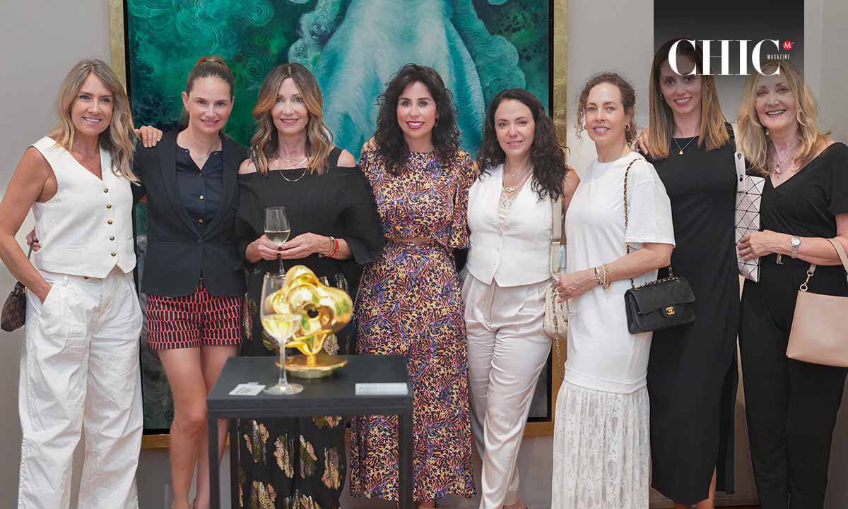 Geles Bosch, Liz Rivera, Vera André, Laura Brenner, Ivette Meza, Nina Pedrazzi y Maritza André
