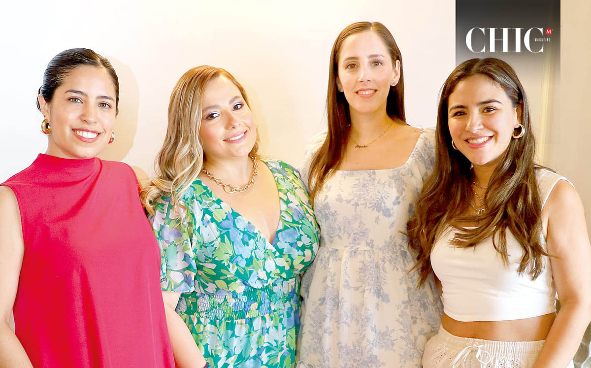 Ariadna Prieto, Ale Avendaño, Ale Santos y Mónica Zapien llegaron puntuales al evento