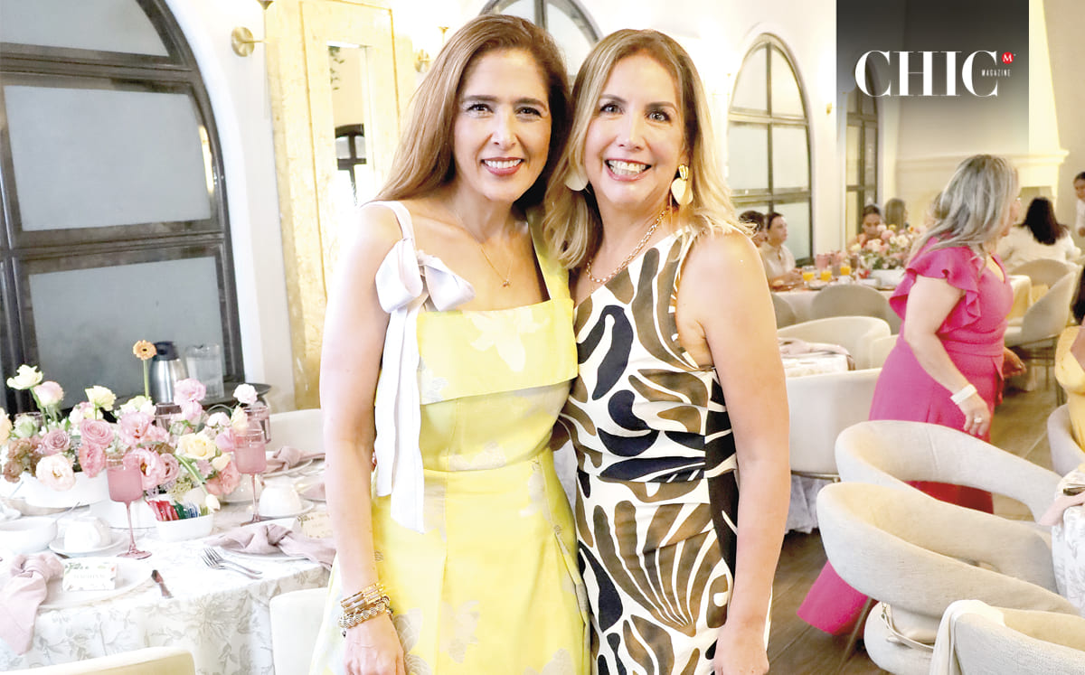 Cynthia Clemente y Doreé Meza llegaron con sus mejores outfits al evento